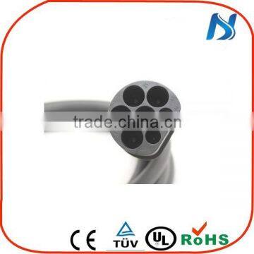 top grade 7 pin iec62196 ev connector plug/7 pin iec62196 ev connector plug