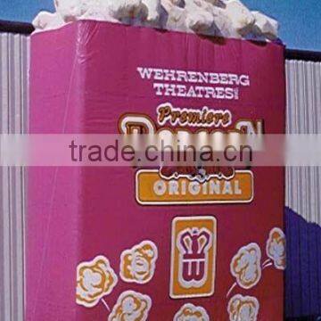 customized inflatable popcorn bag/advertising balloon F1062