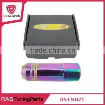 STUNK2 Neo chrome Color Aluminum Light wight Wheel Racing Lug Nuts