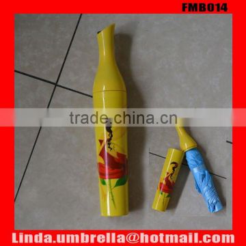 [FMB014] Promotional Bottle Umbrella,Vase bottle umbrella