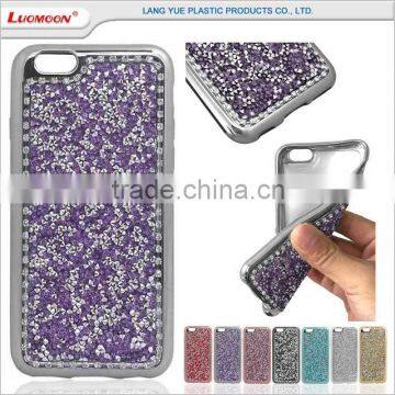 full diamond high light plating tpu back cover case for lenovo vibe k5 plus A298T A356 A P K S 1 2 3 4 5 6 7 8 9 0