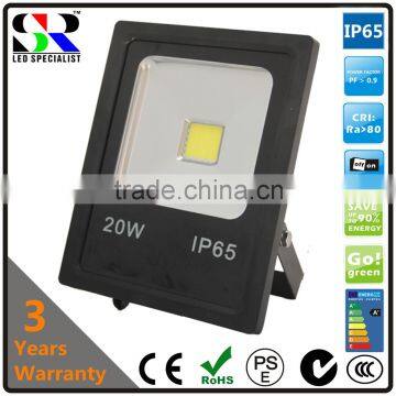 CE ROHS C-tick certificate listed 20W mini ultra thin slim led flood light sinozoc