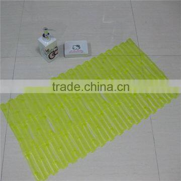 Bamboo Strip Pvc Mat Hotel Bathroom Anti-slip Mat Tub Mat photo-4