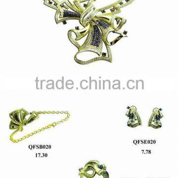 wedding jewelry,gold jewelry set QF020