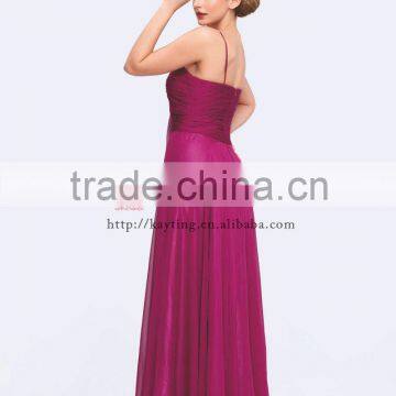 Fashion 2014 Evening Dress With Open Back Long Corset Bustier Evening Dress for Young Girls