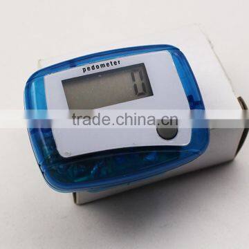 Very cheap promotional single function step count pedometer for kid