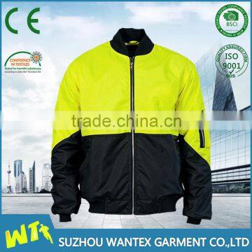 wholesale safety working jackets high quality safety working jackets wholeslae bomber jacket clothing