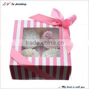 high quality luxury cupcake box made in shanghai