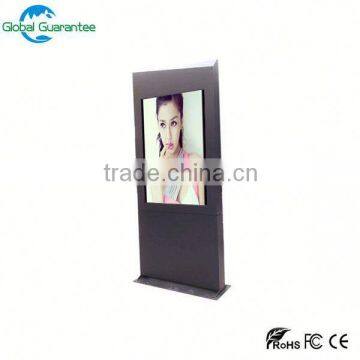 Stand alone CE ROSH IP65 high brightness sun readable outdoor lcd kiosk lcd display