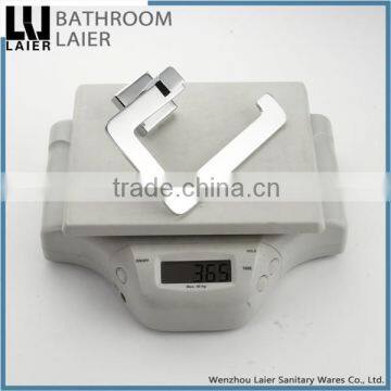 Economical Western Unique Design Covered Zinc Alloy Chrome Finishing Bathroom Sanitary Items Wall Mounted Toilet Paper Holder photo-2
