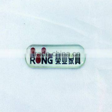 custom Clear crystal epoxy resin sticker with high quality, fast delivery professional