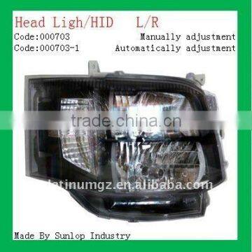 toyota body parts #000703 Toyota hiace head light HID headlight for hiace 2011 headlamp