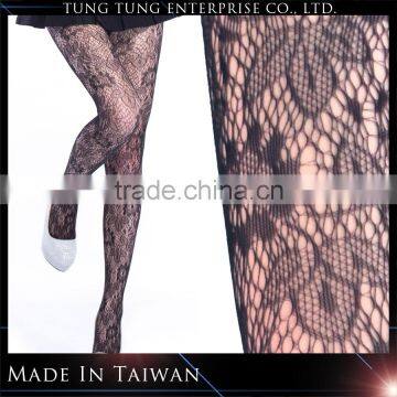 Sunflower sexy transparent black pantyhose factory