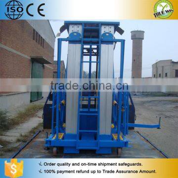 HIGH-quality Single column and double column, the four pillars aerial work platform /aluminum alloy lift platform