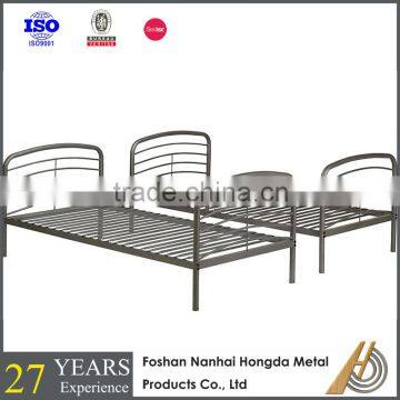 Twin Over Twin Convertible Kids Bunk Bed Metal Bunks photo-3