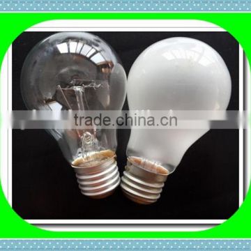 Hot Selling 60W Clear High Temperature Incandescent Bulb