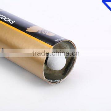 12X Professional Durable 100% High Quality First Grade Goose Feather Shuttlecocks photo-3