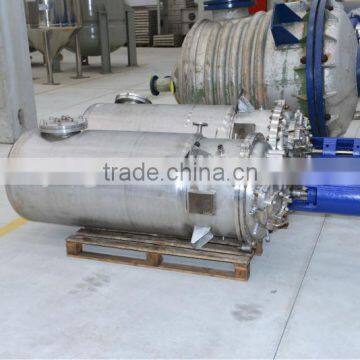 stainless steel reaction vessel