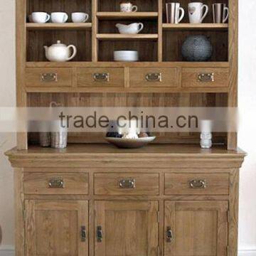 Handmade Classic Solid Mango Big Cupboard for Kitchen Room Furniture