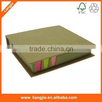 Eco Kraft Paper Arrow Sticky Note Pad in Recycled Case photo-5