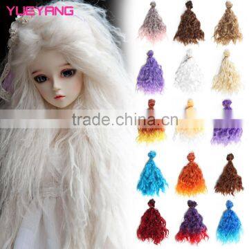 Doll Hair Type Synthetic Hair for Doll