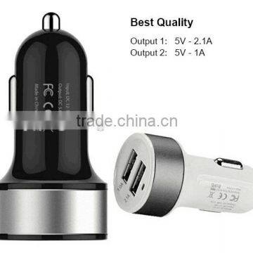 High Quality Universal Smart Fuse Circuit-Breaker Protection Dual USB Port 5V 3.1A Car Charger For Mobile Phones Tablet PC photo-4