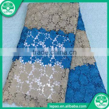 African Water Soluble Chemical Lace Lilac Color, African Guipure Lace Fabric From Nigeria photo-4