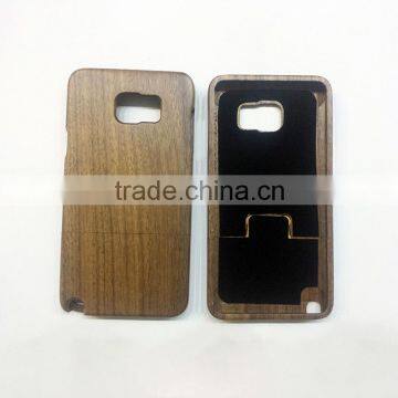 For galaxy note 5 case wood