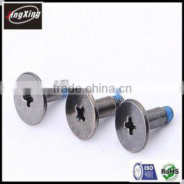 Customized M2.5 Big Flat Phillips Head Shoulder Screw/step Screw