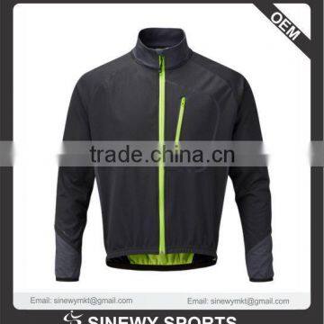 Custom High Quality soft-shell pantone colour men jacket and soft inside/softshell streetwear black color green zip