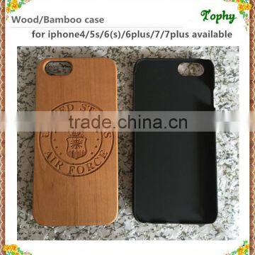 For iphone 6 case wood for wooden iphone 6 cases cell phone back cover Custom logo