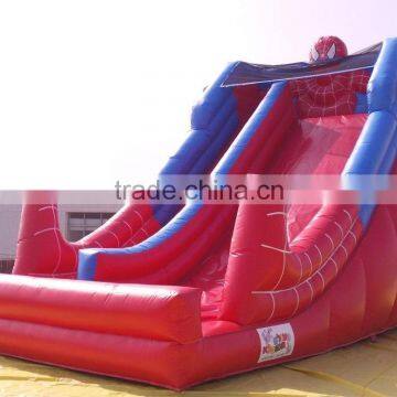 2016 new inflatable slide/spiderman inflatable slide for kids