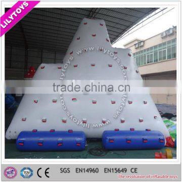 Customized inflatable pool iceberg iceberg float , playful inflatable iceberg water toy