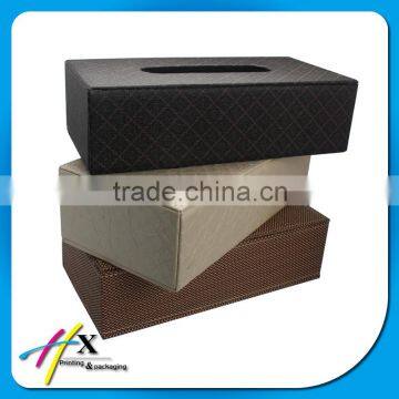 all kinds of customized tissue box with printed wholesales