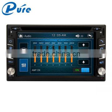 Double din wince 6.0 touch screen car stereo bluetooth 6.2 inch universal car video player