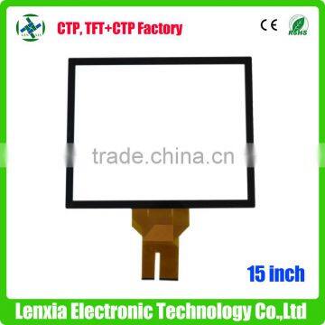 High quality AG/AR/AF 15inch touch screen modules with EETI controller