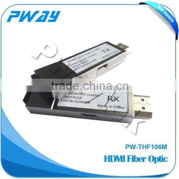 Pinwei PW-THF106M OEM ODM Mini USB 300m HDMI Fiber Optic Transmission 4K 120Hz 3D