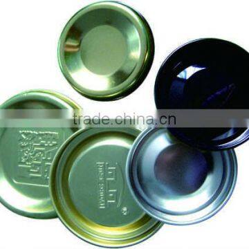 Metal tinplate lid for paper tube with SGS / FDA certificates