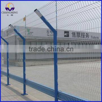 Low cost pvc coated 3d welded wire mesh fencing for city roadside