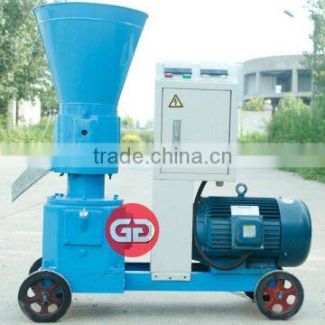 Small Wood Pellet machine flat die wood pellet mill for sale