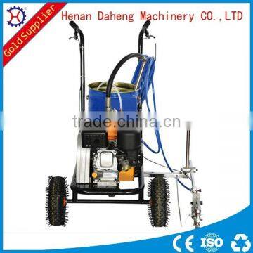 airless spraying cold road line marking machine