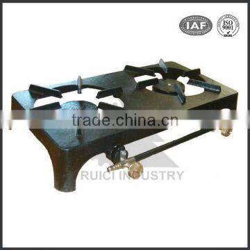 China custom cast iron gas burner parts