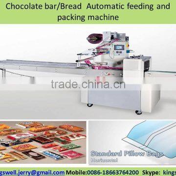 Chocolate bar/Bread Automatic feeding and packing machine