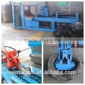 Lowest price bus tire steel wire remover machine with honest service