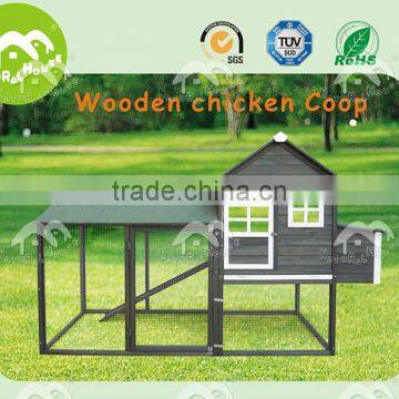 DIY Water resistant wooden chicken house, small chicken coop design