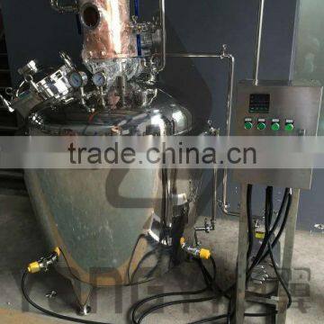 Stainless Steel Alcohol Distiller With Copper Distillation Column Beer Brewing Equipment photo-3