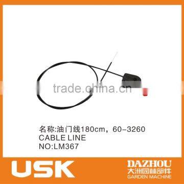 cable line for lawn mower spare parts