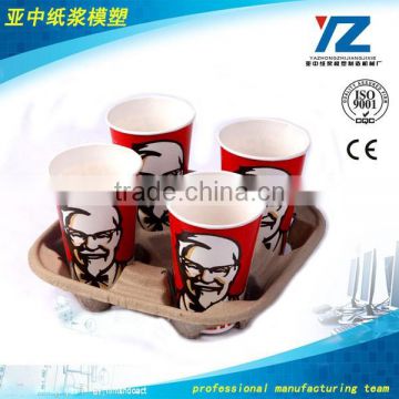 Pulp molded bottle tray/paper tray for cup/bottle