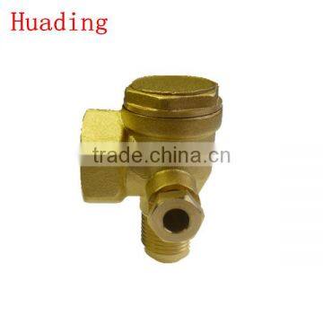 brass non return valve ,for air compressor parts M1/2"XF3/8"