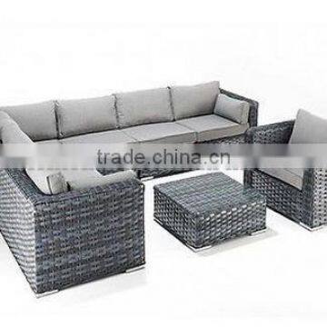 Modern rattan furniture rattan sofa set outdoor sofa set